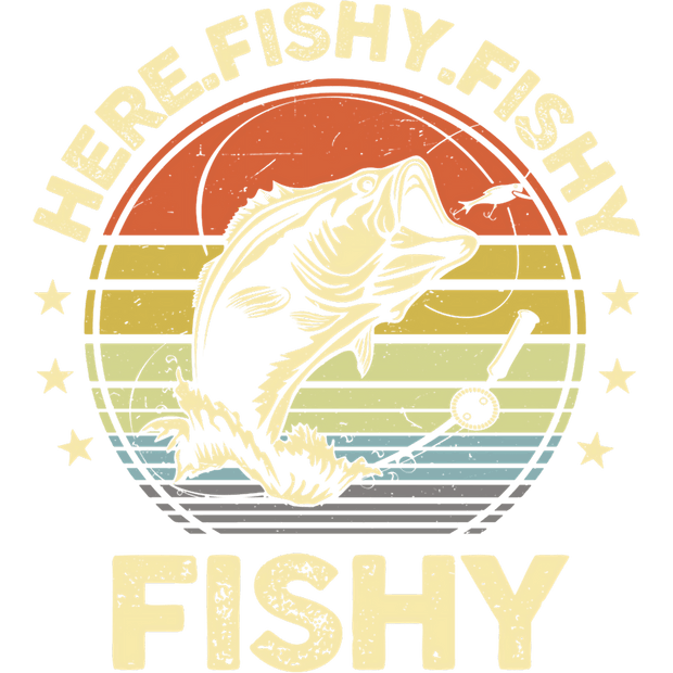 Fishy Fishy Fishy DTF (direct-to-film) Transfer