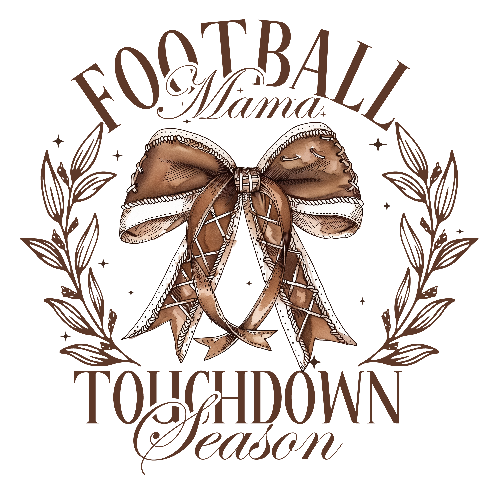 Football Mama Touchdown Sports DTF (direct-to-film) Transfer