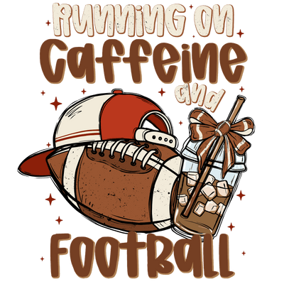 Football in Hat DTF (direct-to-film) Transfer