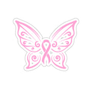 Breast Cancer Awareness Die Cut Stickers- Buy 25 or More and Get 60% Off Automatically at Checkout!