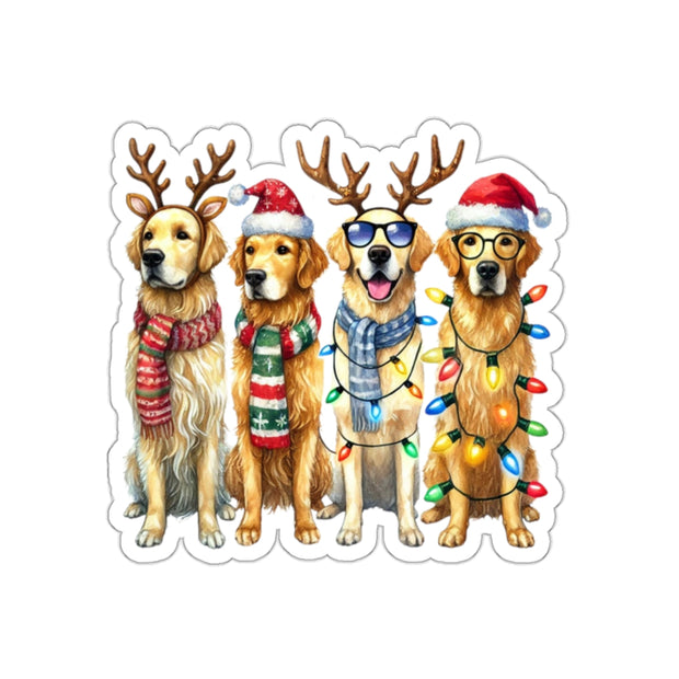 Christmas Die Cut Stickers