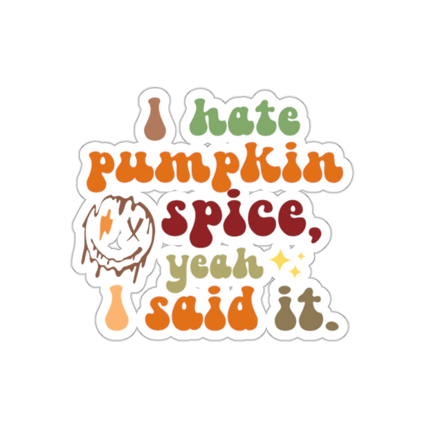 Fall & Halloween Die Cut Stickers