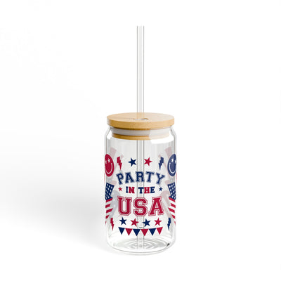 Party In the USA 16oz UV DTF Libby Wrap