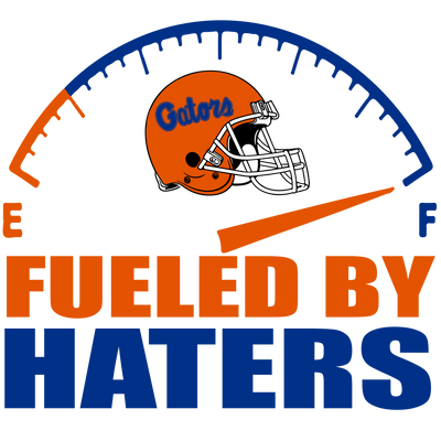 Fueled By Haters Gator Helmet DTF (direct-to-film) Transfer