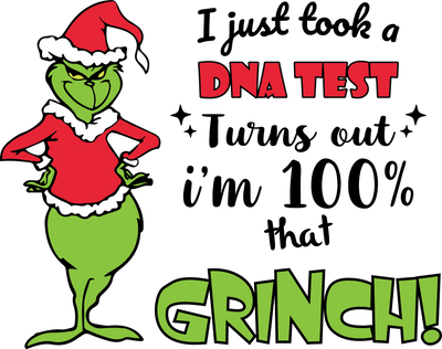 G Man DNA Test DTF (direct-to-film) Transfer