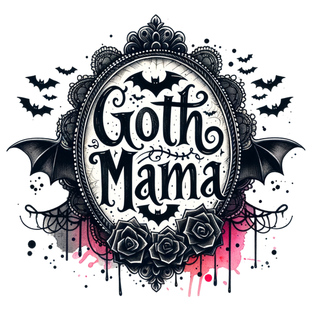 GOTH MAMA DTF (direct-to-film) Transfer