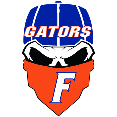 Gators Skull DTF (direct-to-film) Transfer