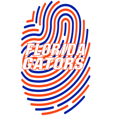 Gators Thumbprint DTF (direct-to-film) Transfer