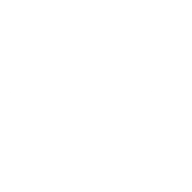 Happy Easter In White Font 1 DTF (direct to film) Transfer
