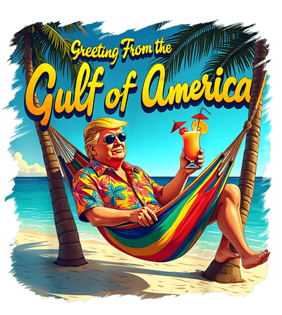 Hawaiian Shirt Trump Gulf of America DTF (direct-to-film) Transfer