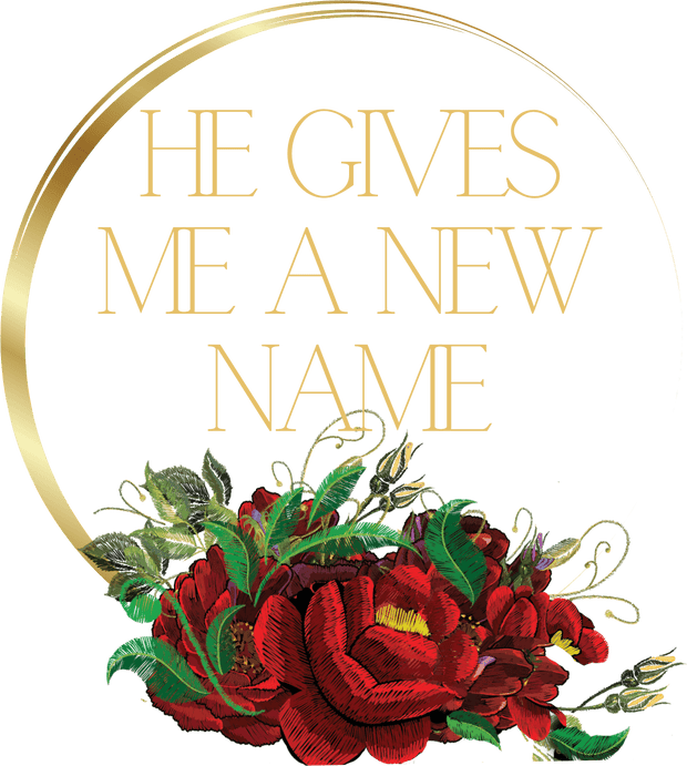 He Gives Me A New Name Religious DTF (direct-to-film) Transfer