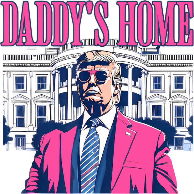 Home White House Trump DTF (direct-to-film) Transfer