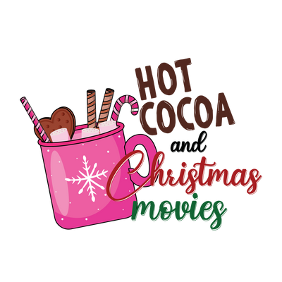 Hot Cocoa DTF (direct-to-film) Transfer