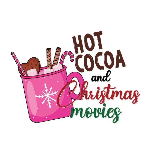 Hot Cocoa DTF (direct-to-film) Transfer