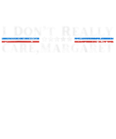 I Don't Really Care America Stripe DTF (direct-to-film) Transfer