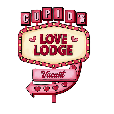 Love Lodge Vacant Valentine's Day DTF Direct to Film Transfer - Twisted Image Transfers