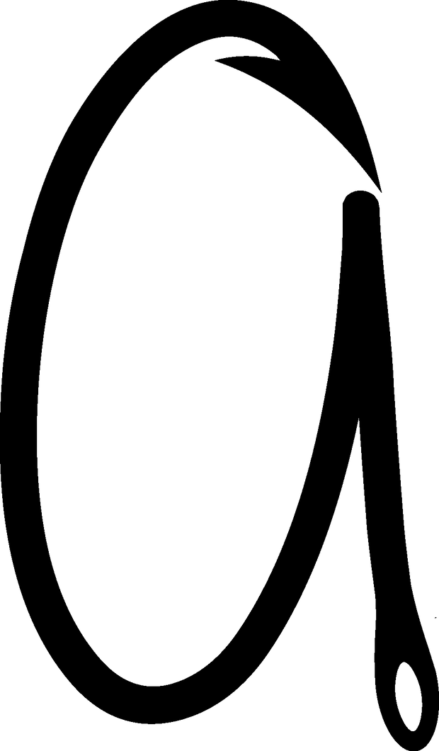 Letter A DTF (direct-to-film) Transfer