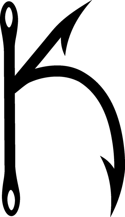 Letter K DTF (direct-to-film) Transfer