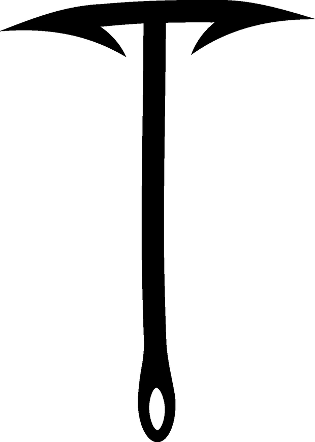 Letter T DTF (direct-to-film) Transfer