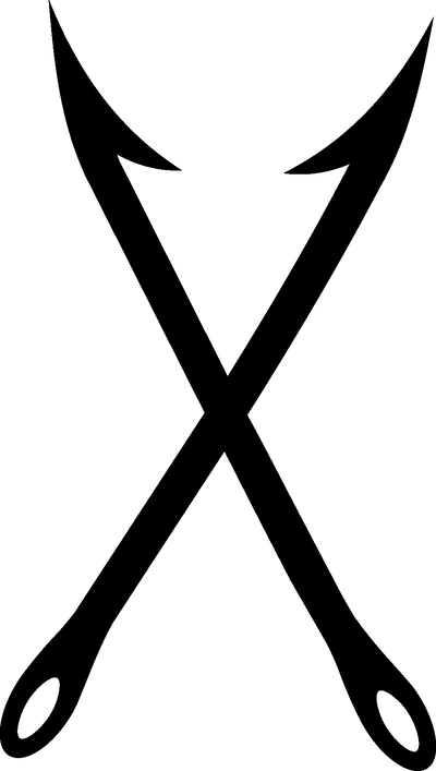 Letter X DTF (direct-to-film) Transfer