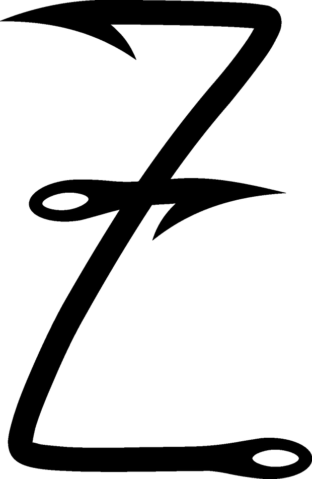 Letter Z DTF (direct-to-film) Transfer