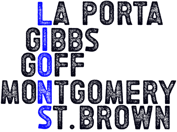 Lions St. Brown DTF (direct-to-film) Transfer