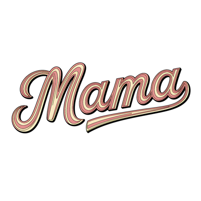 MAMA SWIRL DTF (direct-to-film) Transfer