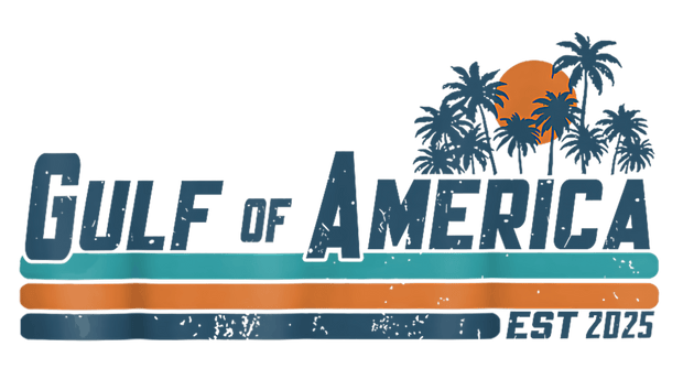 Many Palms & Orange Sun Gulf of America DTF (direct-to-film) Transfer