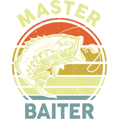 Master Baiter Fish DTF (direct-to-film) Transfer