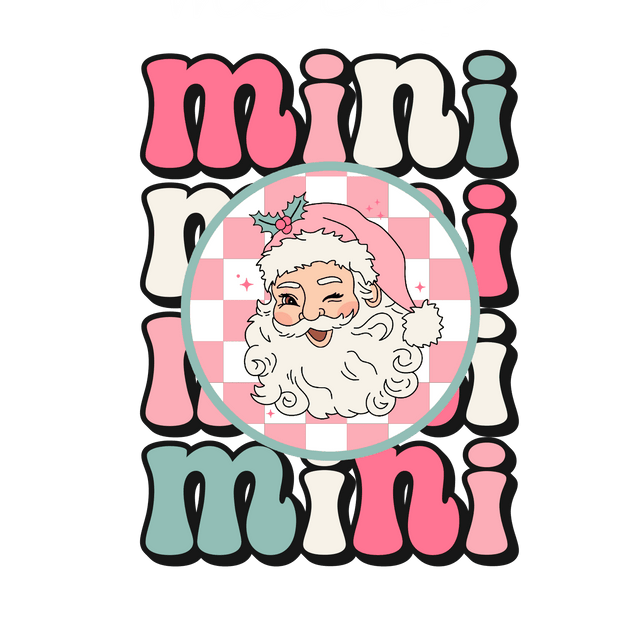 Mini_Santa DTF (direct-to-film) Transfer