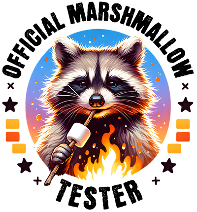 OFFICIAL MARSHMALLOW TESTER WATERCOLOR DTF (direct-to-film) Transfer