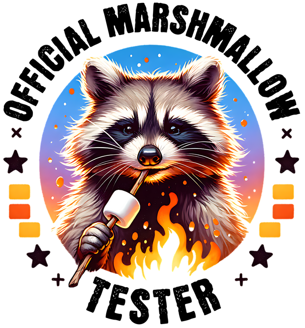 OFFICIAL MARSHMALLOW TESTER WATERCOLOR DTF (direct-to-film) Transfer