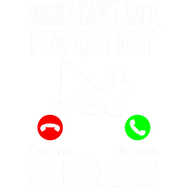 On My Other Line DTF (direct-to-film) Transfer