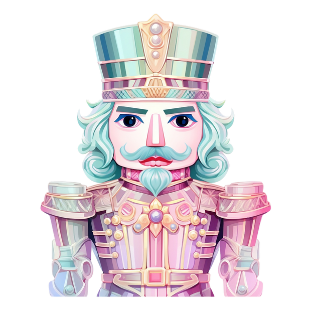 Pastel Colored Toy Soldier DTF (direct-to-film) Transfer