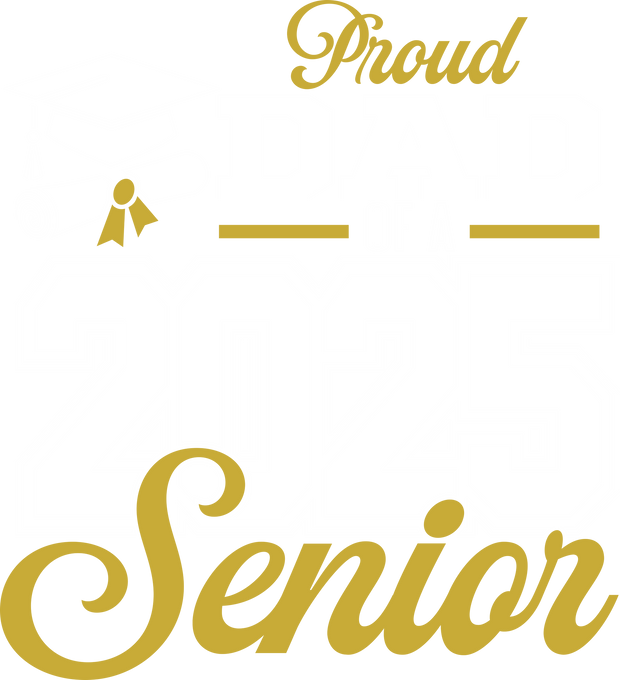 Proud Dad Senior 2025 DTF (direct-to-film) Transfer