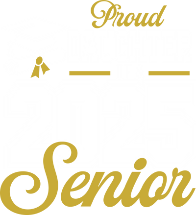 Proud Daughter Senior 2025 DTF (direct-to-film) Transfer