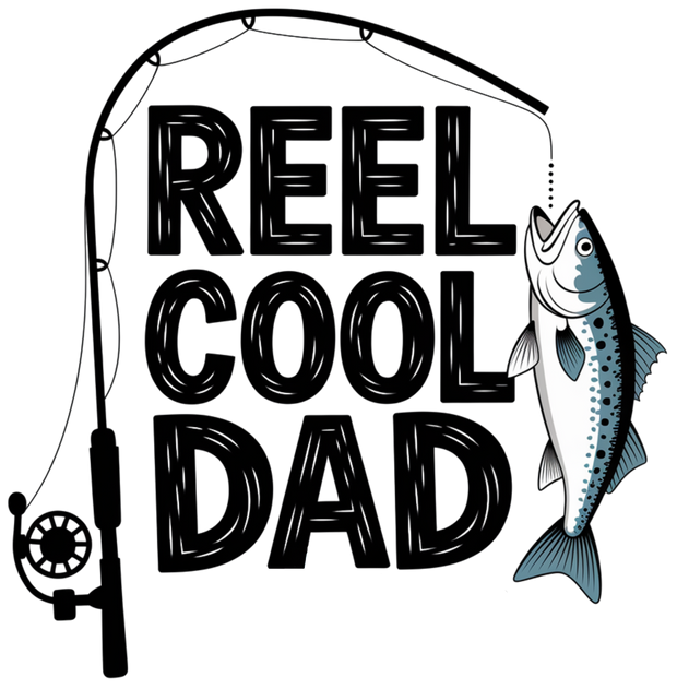 REEL COOL DAD 2 DTF (direct-to-film) Transfer