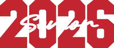 Red 2026 Senior Varsity(1) DTF (direct-to-film) Transfer