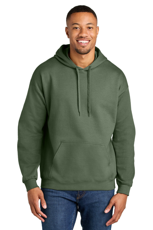 Gildan ®  Softstyle ®  Midweight Pullover Hooded Sweatshirt SF500 - Military Green