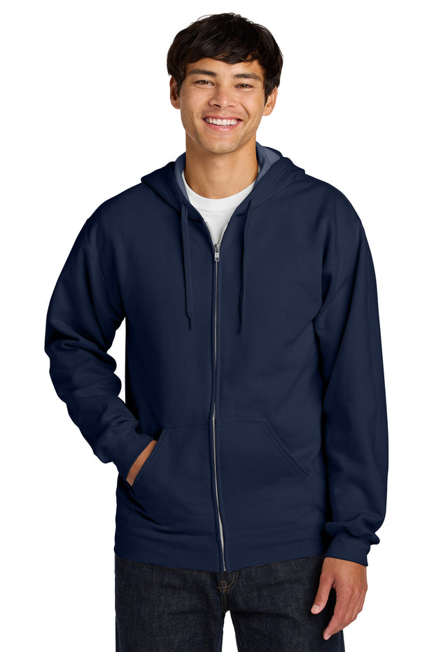 Gildan Softstyle ®  Midweight Fleece Full-Zip Hooded Sweatshirt SF600