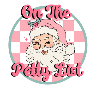 Santa Petty DTF (direct-to-film) Transfer