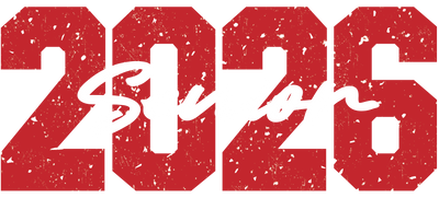 Senior White Font 2026 Senior Varsity DTF (direct-to-film) Transfer