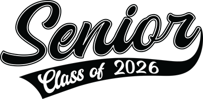 Senior class of 2026 Retro(1) DTF (direct-to-film) Transfer