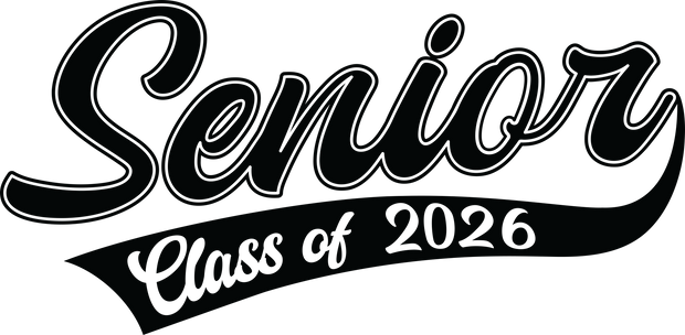 Senior class of 2026 Retro(1) DTF (direct-to-film) Transfer