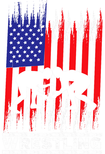 Shredded Flag Wrestling DTF (direct-to-film) Transfer