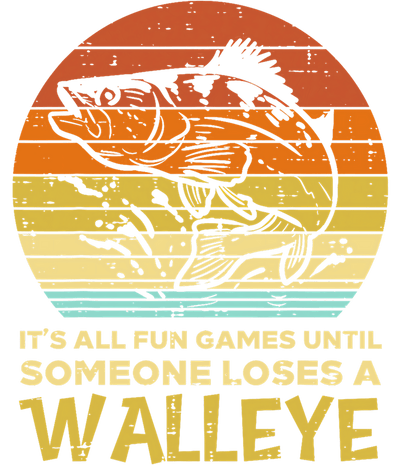 Someone Loses a Walleye DTF (direct-to-film) Transfer