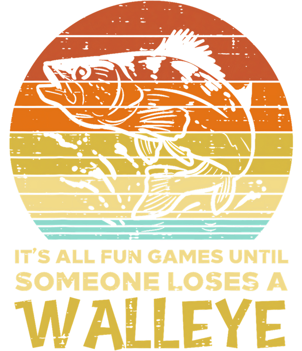 Someone Loses a Walleye DTF (direct-to-film) Transfer