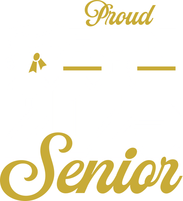 Son in White Senior 2025 DTF (direct-to-film) Transfer