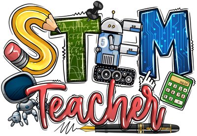 Stem Teacher DTF (direct-to-film) Transfer