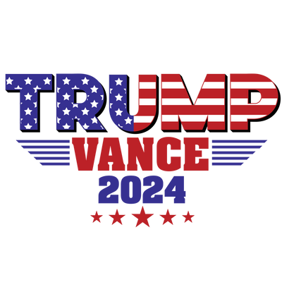 Trump Vance 2024 1 DTF (direct-to-film) Transfer